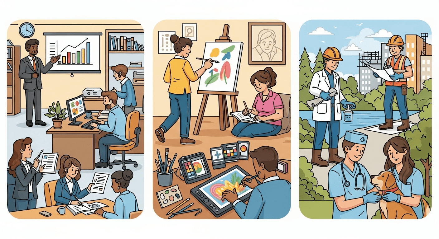 Career Paths for Each Personality Type